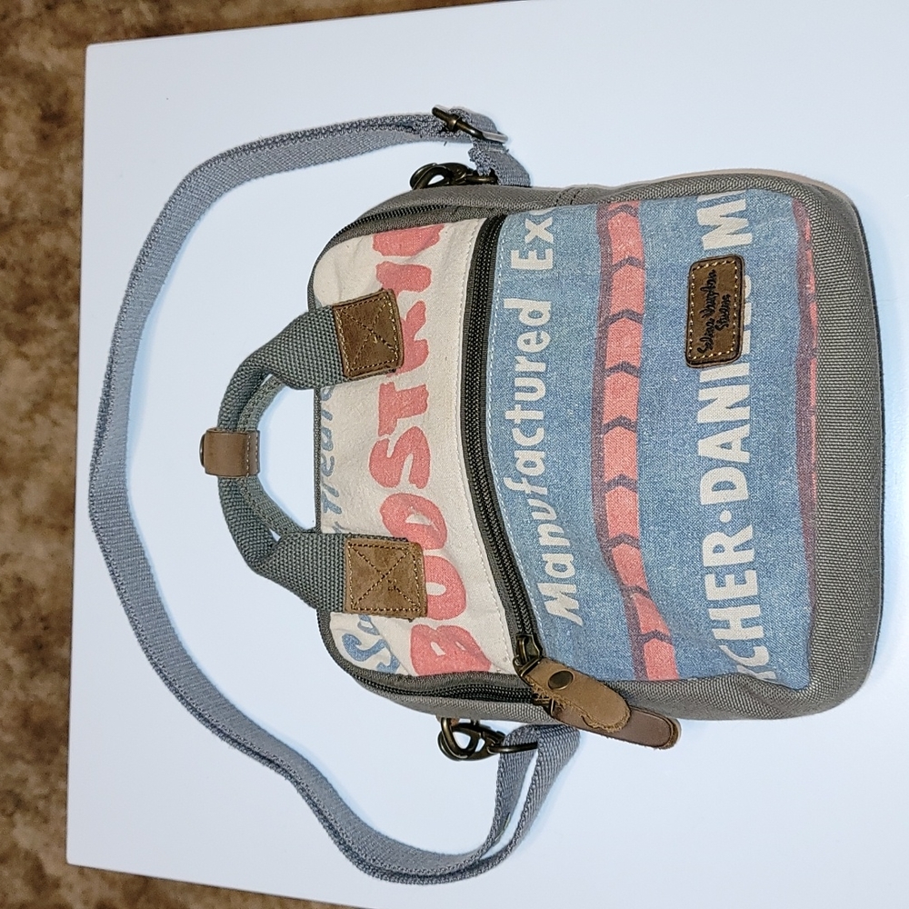 Selina Vaughan Studios Feedsack Mini Backpack/ Crossbody Bag